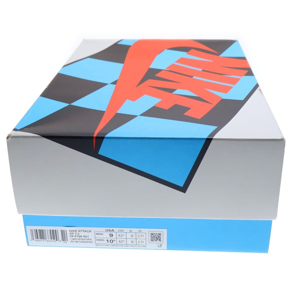 NIKE(ナイキ) ×TRAVIS SCOTT CACTUS JACK ATTACK SP LIGHT SMOKE GREY トラヴィススコット カクタスジャック アタック ローカットスニーカー US9/27cm HF4198-001