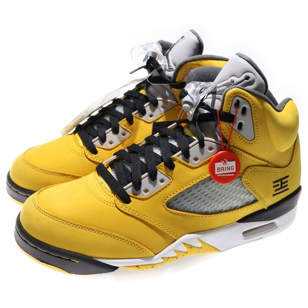 NIKE(ナイキ) AIR JORDAN 5 RETRO TOKYO 23 エアジョーダン5 レトロ トーキョー23 ハイカットスニーカー イエロー US9.5/27.5cm IO3372-700