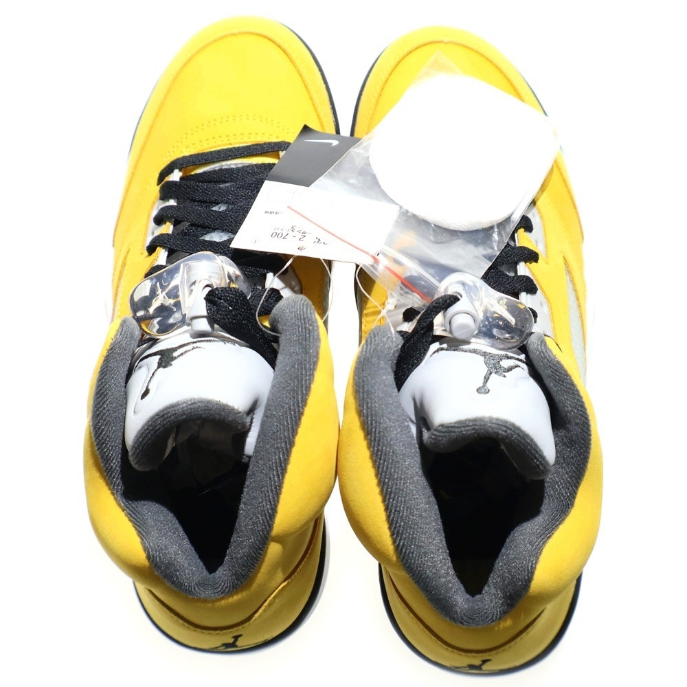 NIKE(ナイキ) AIR JORDAN 5 RETRO TOKYO 23 エアジョーダン5 レトロ トーキョー23 ハイカットスニーカー イエロー US9.5/27.5cm IO3372-700
