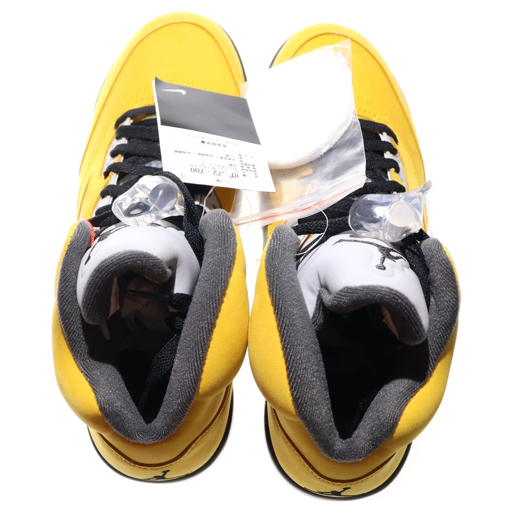 NIKE(ナイキ) AIR JORDAN 5 RETRO TOKYO 23 エアジョーダン5 レトロ トーキョー23 ハイカットスニーカー イエロー US9.5/27.5cm IO3372-700