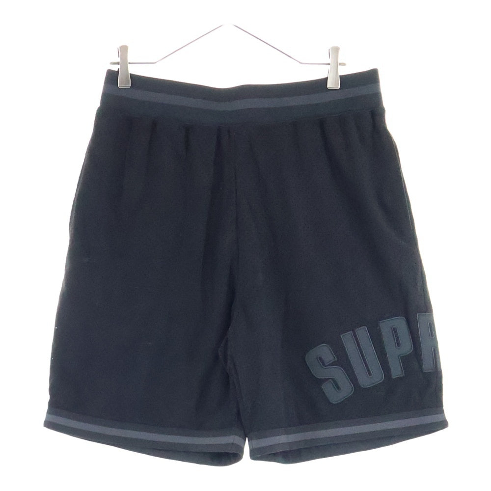 SUPREME(シュプリーム) 24SS Ultrasuede Mesh Short ウルトラスエード メッシュショーツ ハーフパンツ ブラック