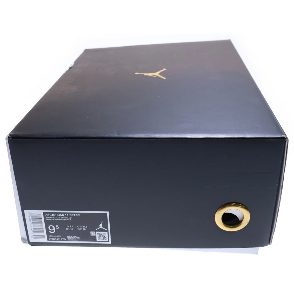 NIKE(ナイキ) AIR JORDAN 11 RETRO Gratitude エアジョーダン11 レトロ グラティテュード ミッドカットスニーカー ホワイト/ブラック US9.5/27.5cm CT8012-170