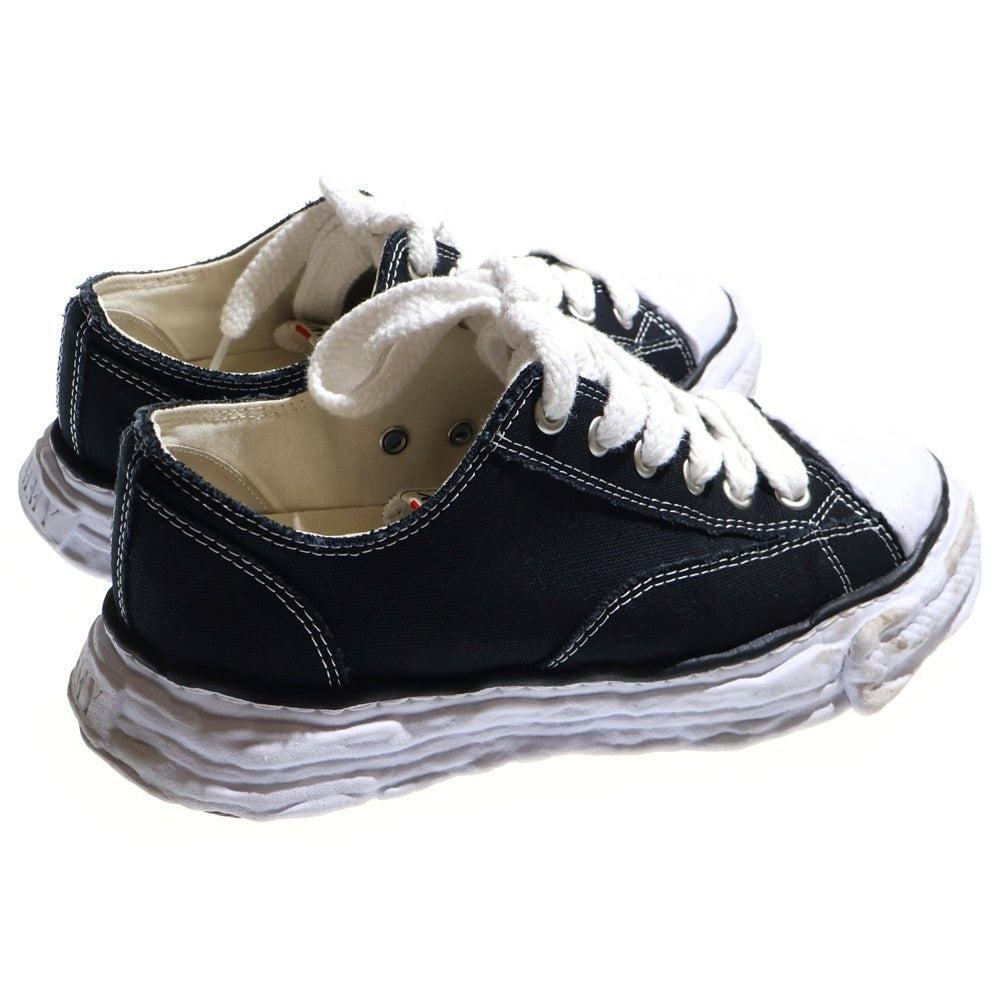 MAISON MIHARAYASUHIRO(メゾンミハラヤスヒロ) HANK ORIGINAL SOLE CANVAS LOWCUT SNEAKER ハンク ソール キャンバス ローカットスニーカー ブラック A11FW702