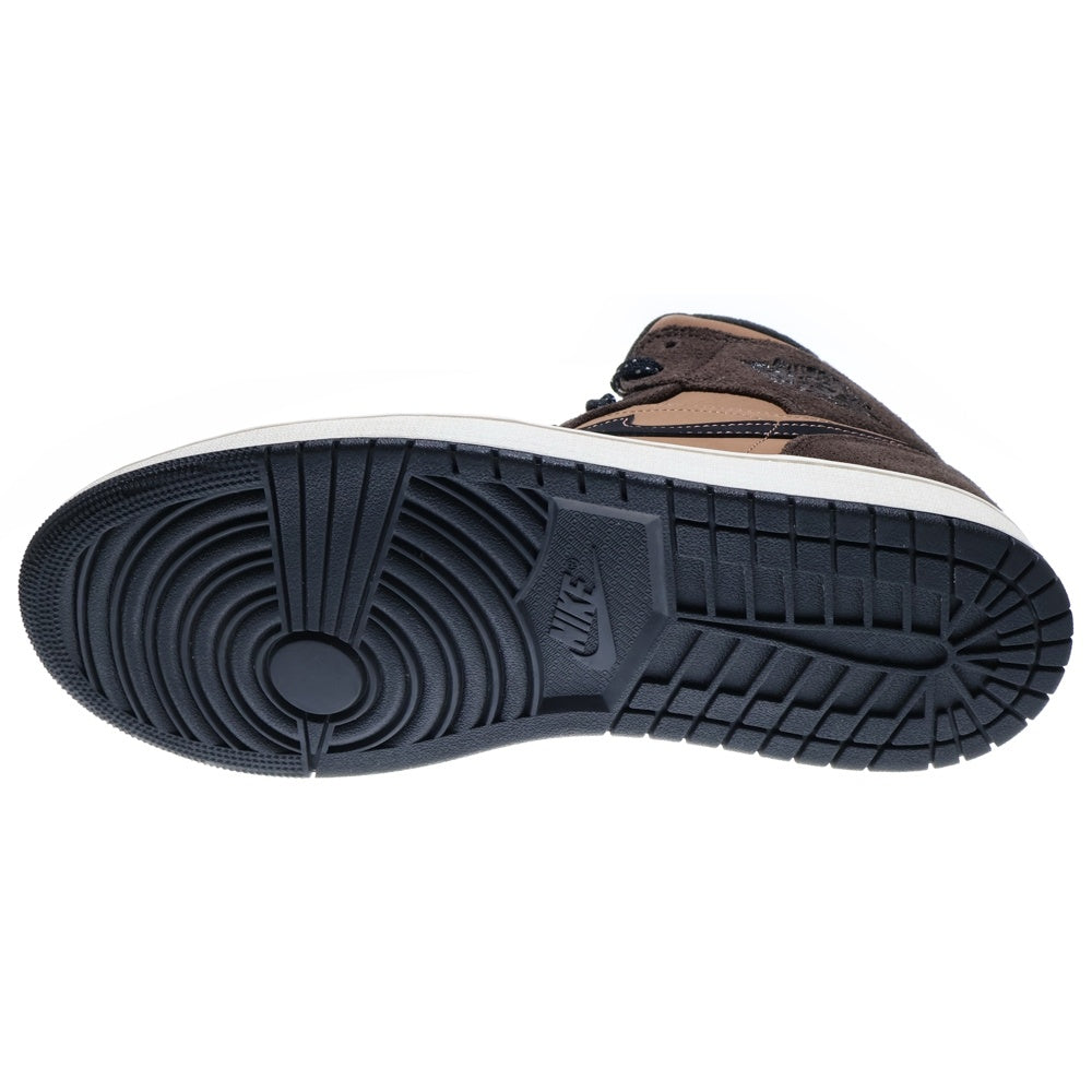NIKE(ナイキ) AIR JORDAN 1 MID SE DARK CHOCOLATE エアジョーダン1 ダークチョコレート ミッドカットスニーカー ブラウン US10/28cm DC7294-200