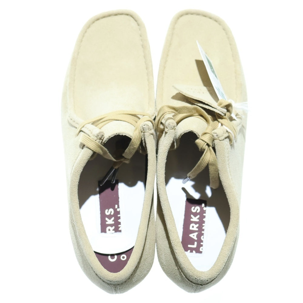 Clarks(クラークス) WALLABEE MAPLE SUEDE ワラビー メープルスエード ローカットスニーカー カーキ US10/28cm 61548388