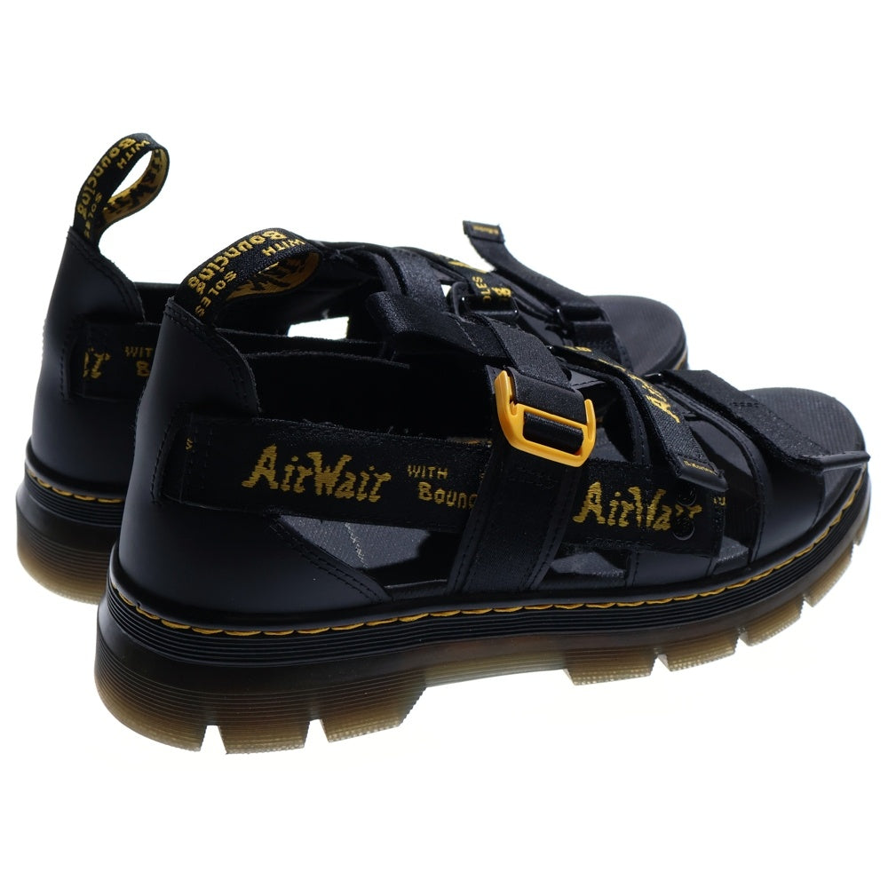 Dr.Martens(ドクターマーチン) PEARSON II ペアソン2 ストラップ サンダル ブラック/イエロー AW006 SH01Y