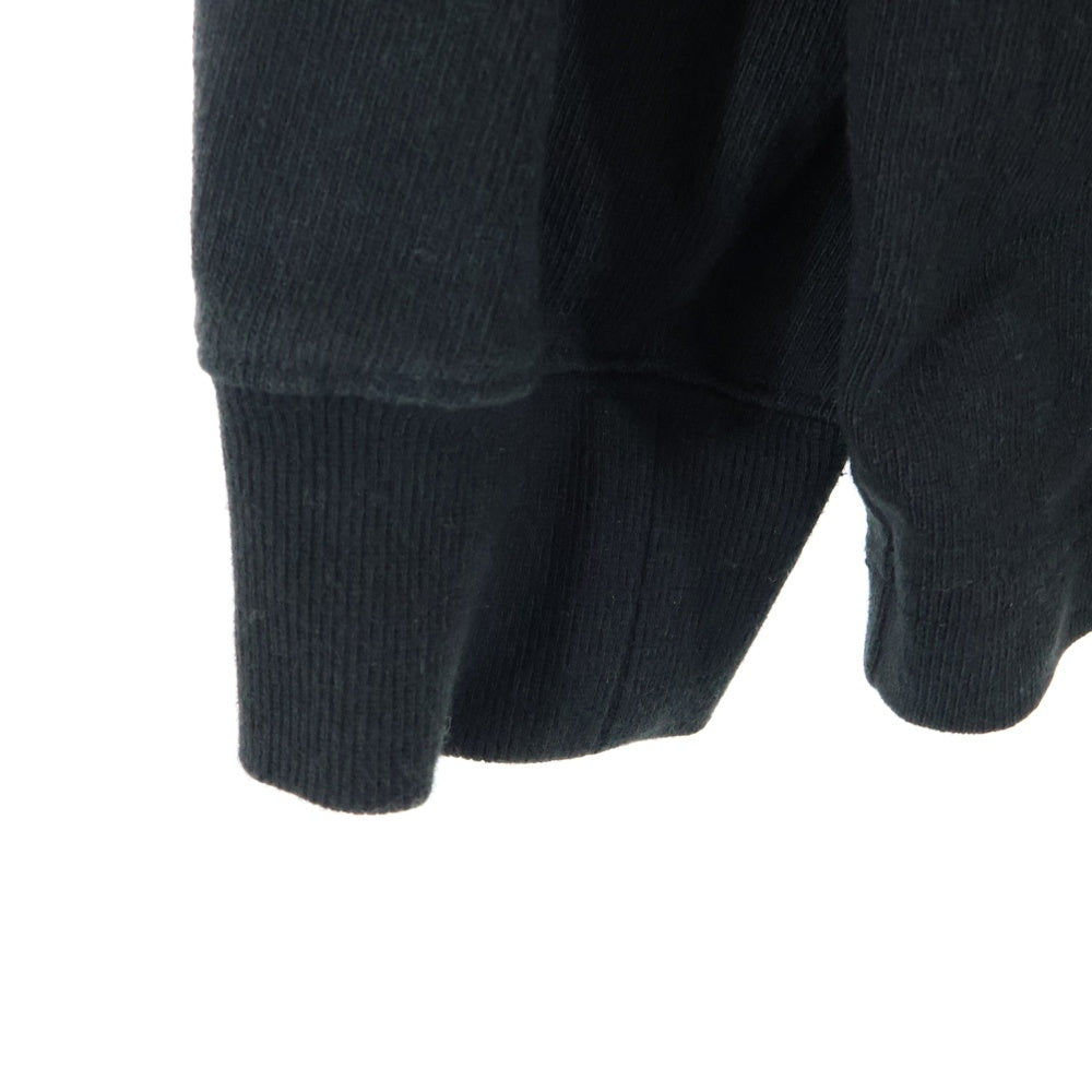 we11done(ウェルダン) HORROR COLLAGE TOP ホラーコラージュ プリント ロング Tシャツ 長袖 ブラック WD-TP4-20-728-U-BK