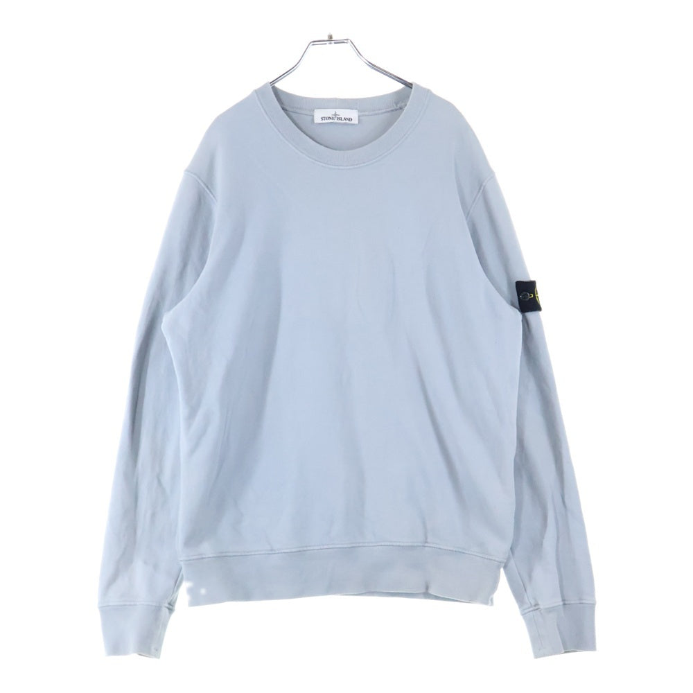 STONE ISLAND(ストーンアイランド) Sweatshirt ロゴワッペン クルーネックスウェットトレーナー グレー 751563020