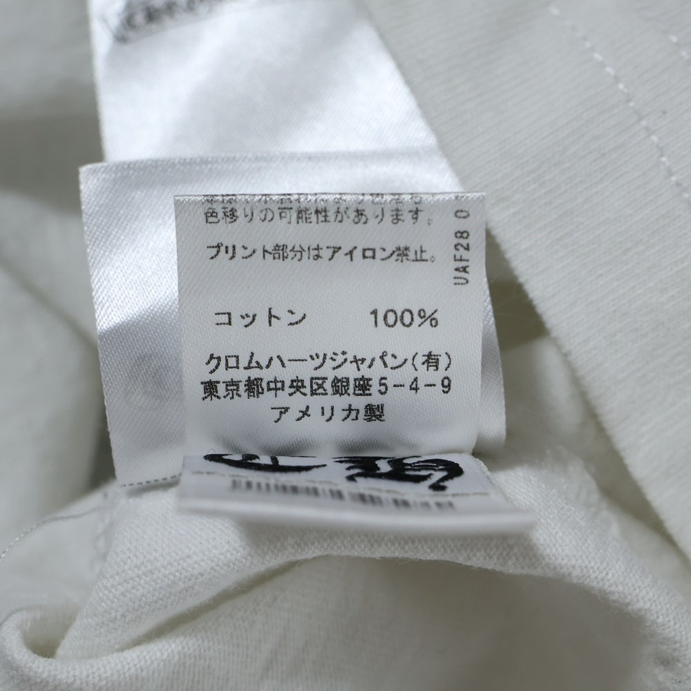 CHROME HEARTS(クロムハーツ) 20AW×MATTY BOY PPO RETRO CYCLE LS Tee マッティボーイ レトロサイクルロングスリーブTシャツ 長袖カットソー ロンT ホワイト