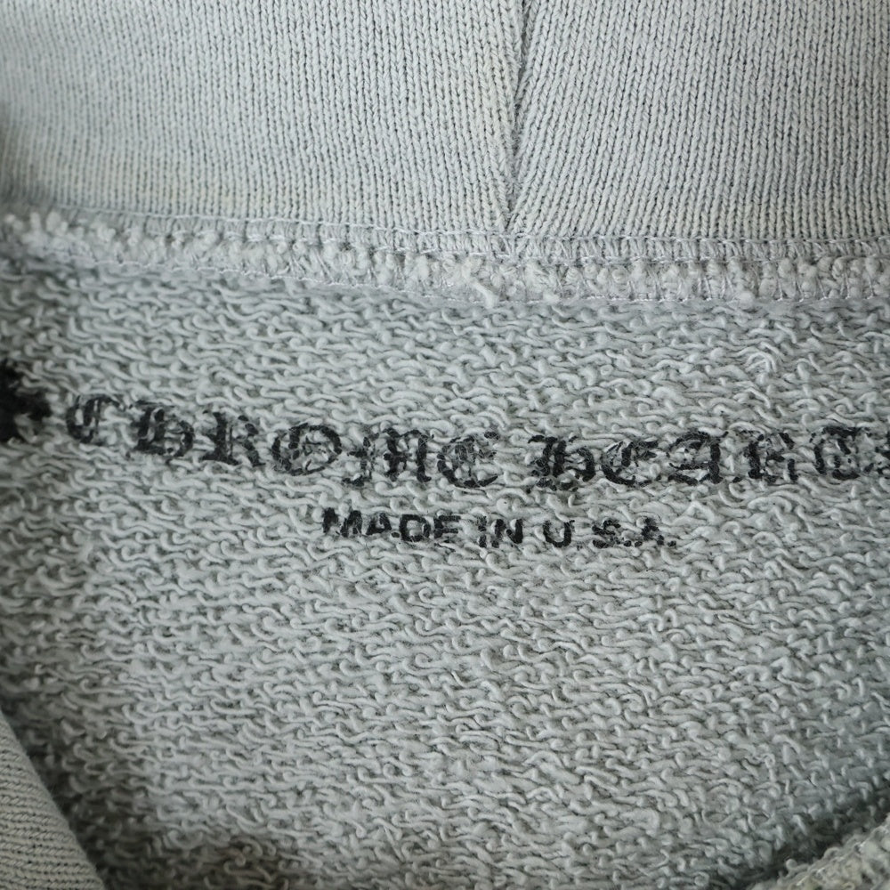 CHROME HEARTS(クロムハーツ) ×MATTY BOY PPO SUGGEST SPACE GRY HD PLVR マッティボーイ プリント スウェットプルオーバーパーカー グレー