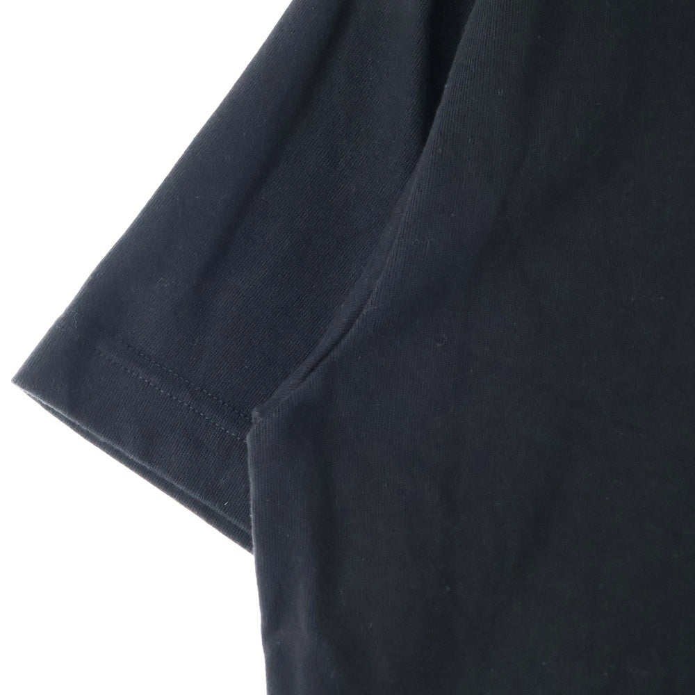 DIOR(ディオール) 19AW× Raymond Pettibon ロゴ刺繍 クルーネック 半袖Tシャツ カットソー ブラック 943J602E0554