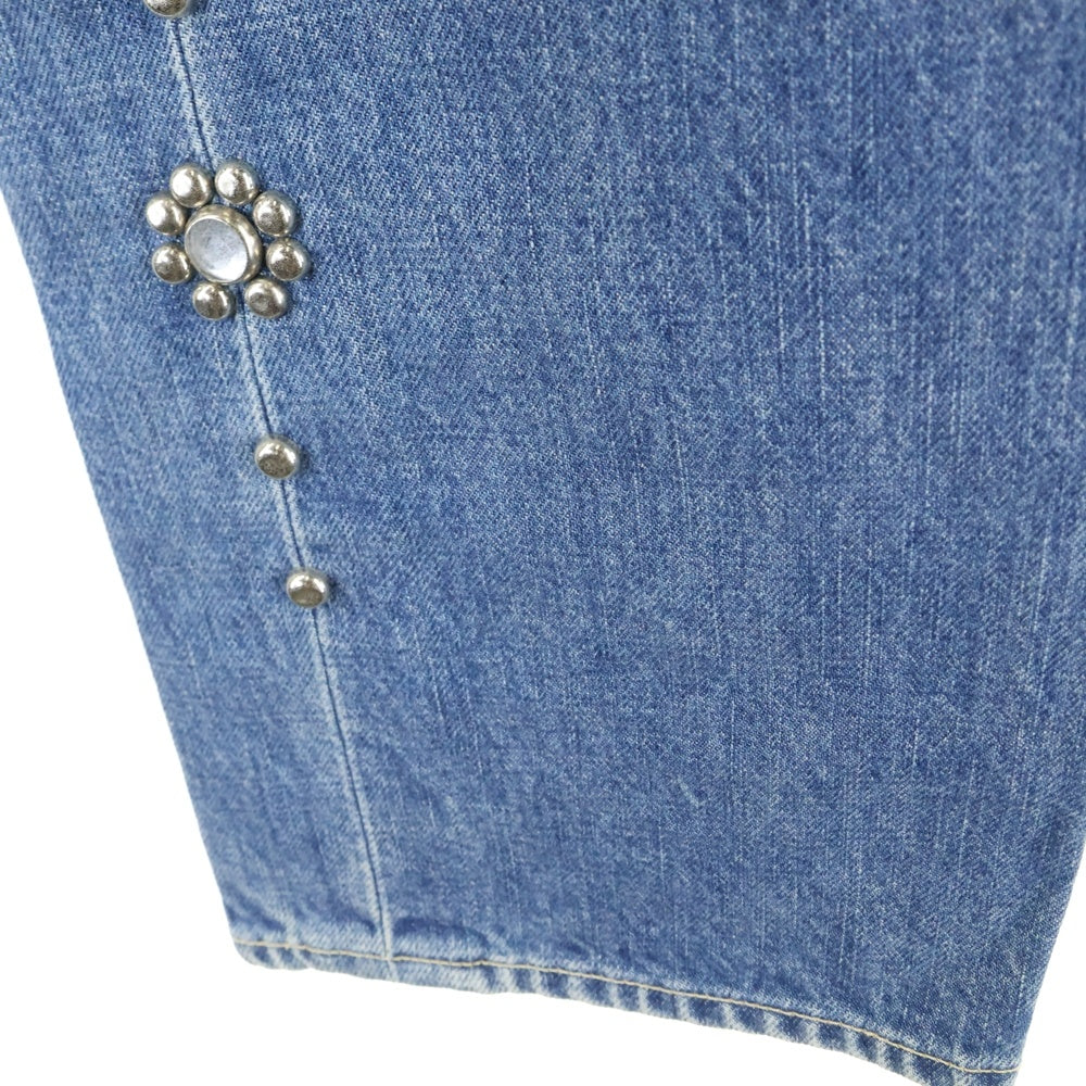 KAPITAL(キャピタル) 14oz 5P モンキーCISCOスタッズデニムパンツ インディゴ EK-1174