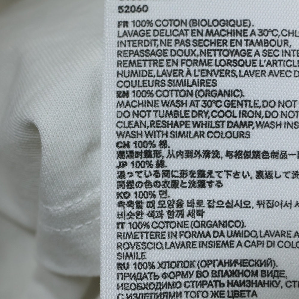 AMI Alexandre Mattiussi(アミアレクサンドルマテュッシ) ハートロゴ クルーネック半袖Tシャツ カットソー ホワイト UTS004.726