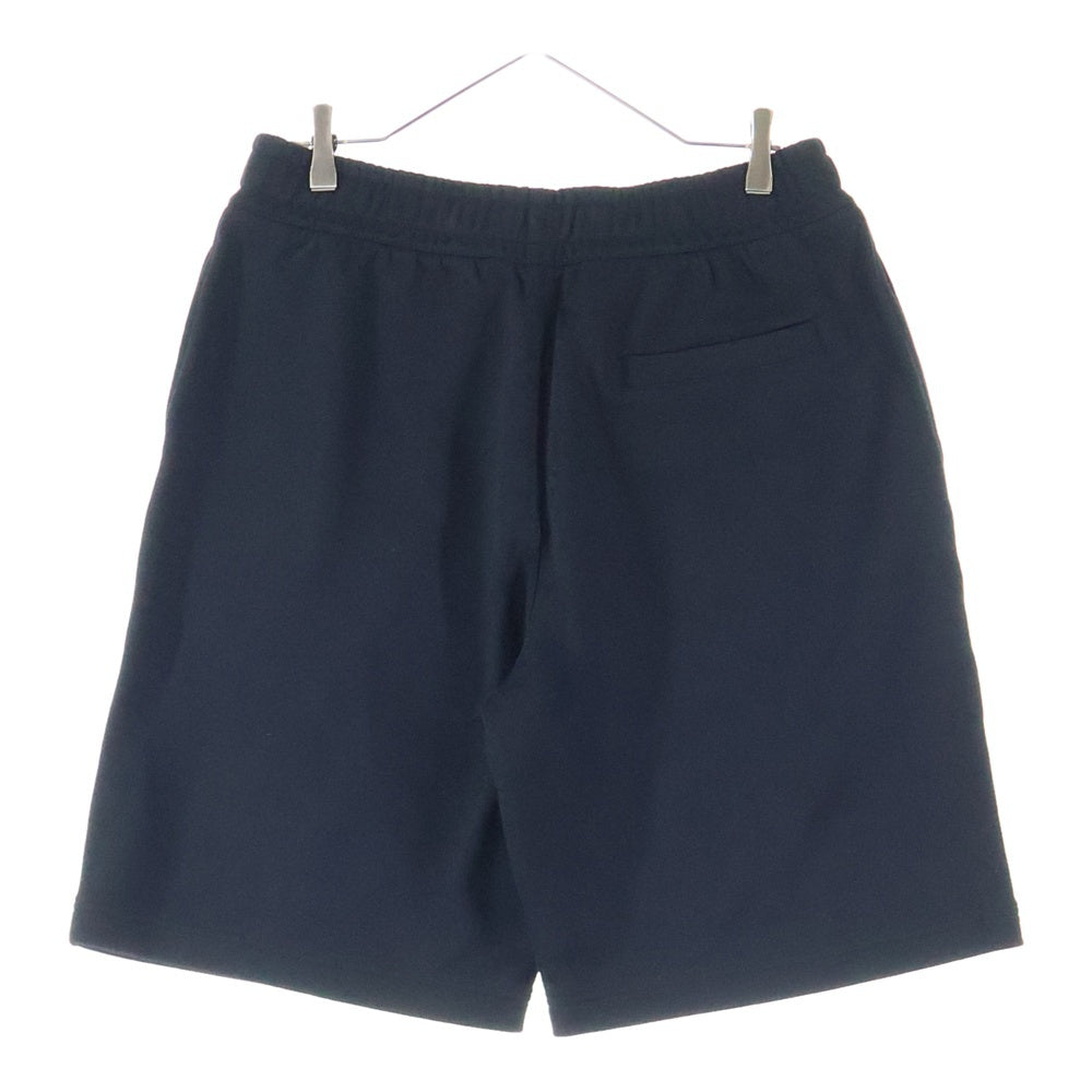 BURBERRY(バーバリー) チェックロゴ スウェット ハーフパンツ ショーツ ブラック 8070683