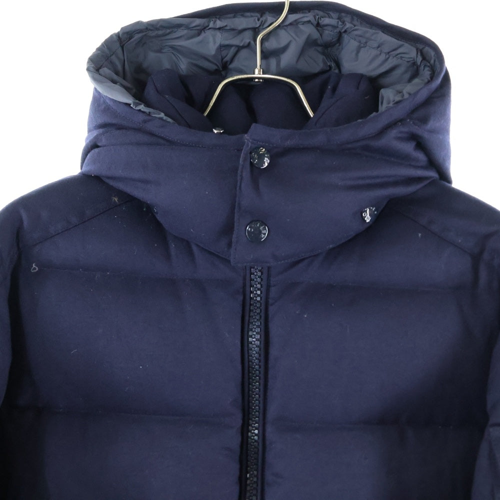 MONCLER(モンクレール) 16AW MONTGENEVRE GIUBBOTTO モンジュネーブル ナイロンウール ダウンジャケット ネイビー B20914033805 54272