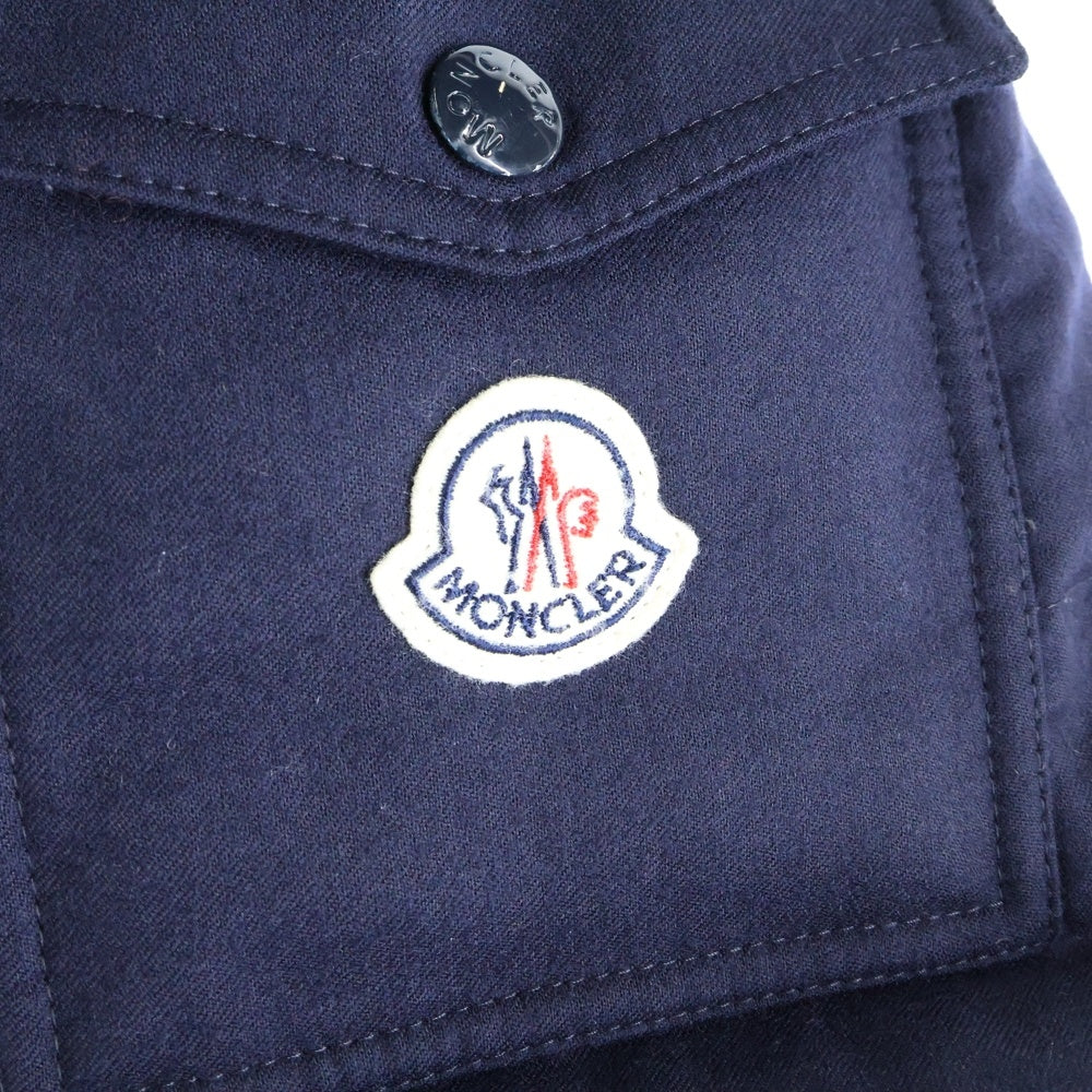 MONCLER(モンクレール) 16AW MONTGENEVRE GIUBBOTTO モンジュネーブル ナイロンウール ダウンジャケット ネイビー B20914033805 54272