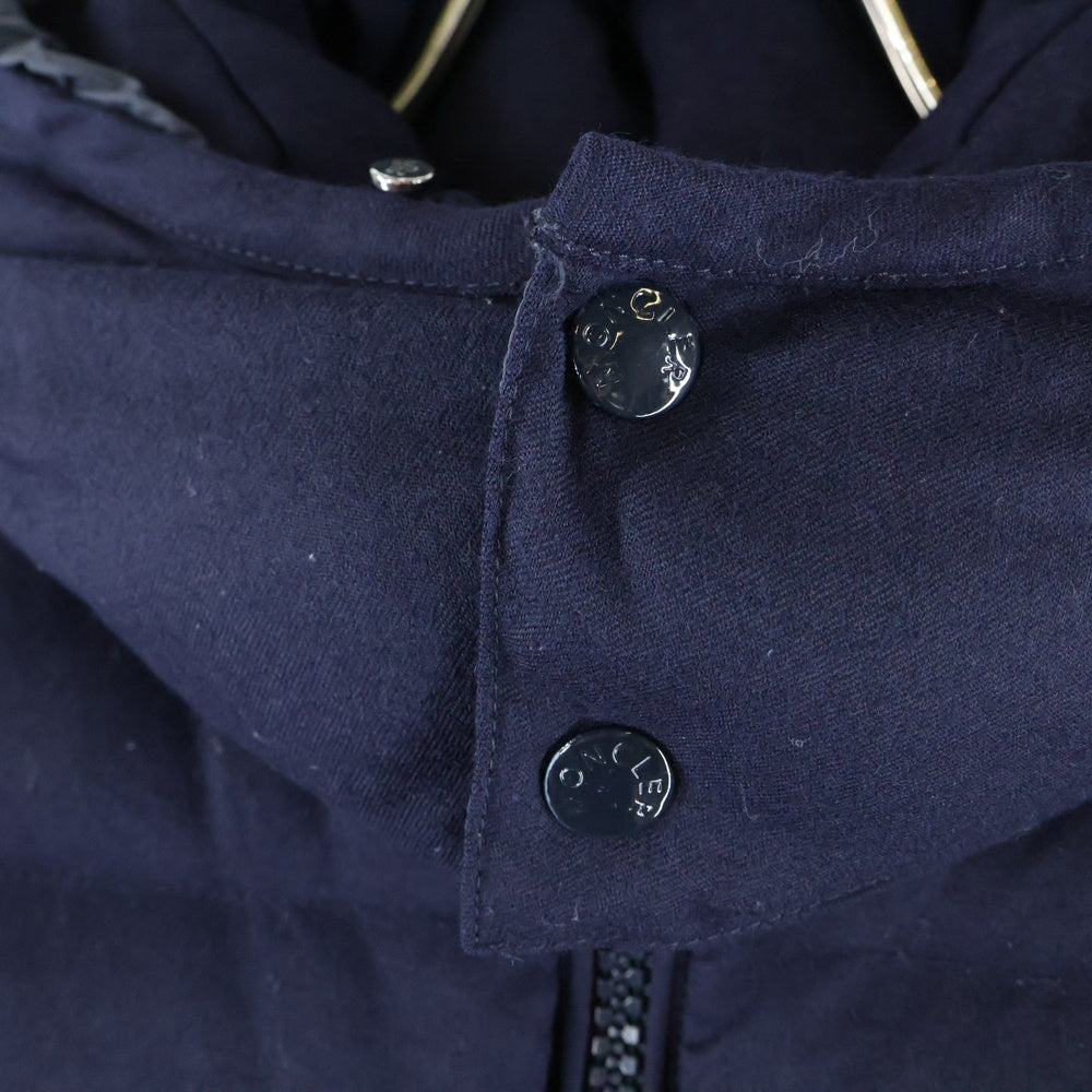 MONCLER(モンクレール) 16AW MONTGENEVRE GIUBBOTTO モンジュネーブル ナイロンウール ダウンジャケット ネイビー B20914033805 54272