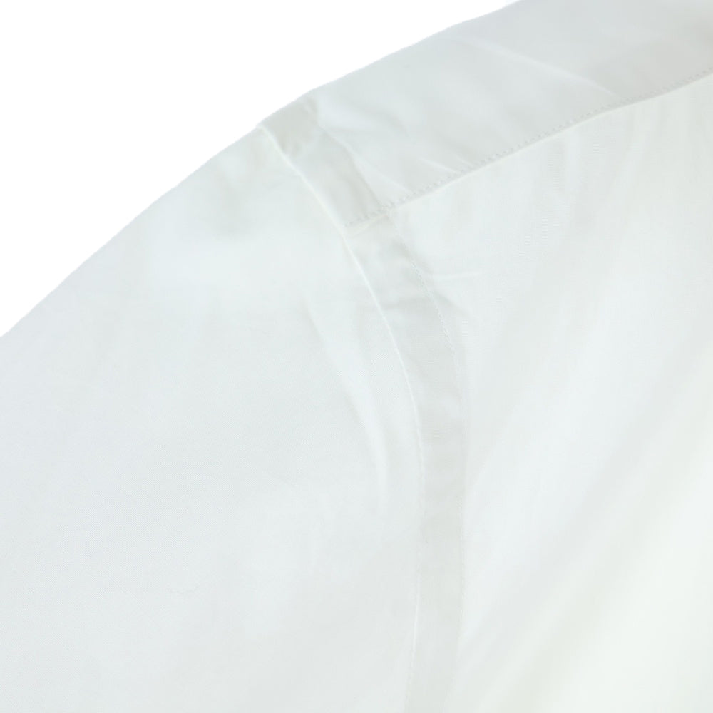 BURBERRY(バーバリー) ネックノバチェック マルチボタン レギュラーカラー長袖シャツ ホワイト 8003081