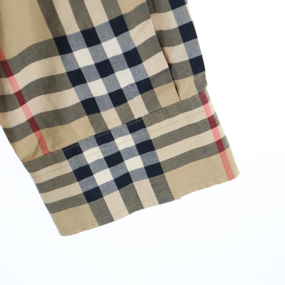 BURBERRY(バーバリー) ノバチェック レギュラーカラーシャツ ブラウン 8020663