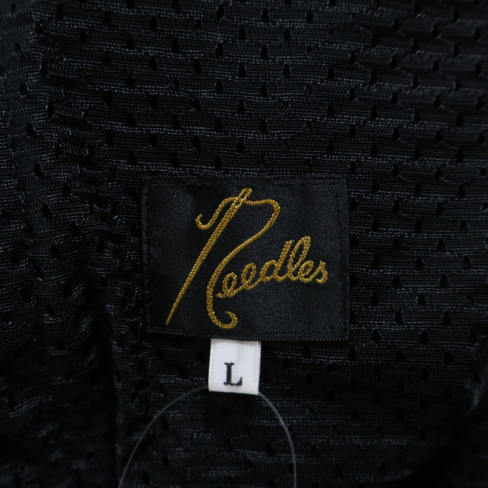 Needles(ニードルス) 21AW パピヨン刺繍 サイドライン トラックロングパンツ ネイビー J0222