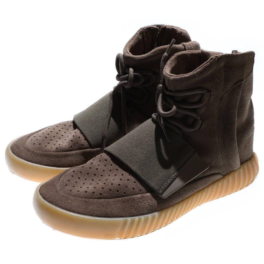 adidas(アディダス) YEEZY BOOST 750 LIGHT BROWN GUM CHOCOLATE イージーブースト750 チョコレート ハイカットスニーカー ブラウン US8.5/26.5cm BY2456