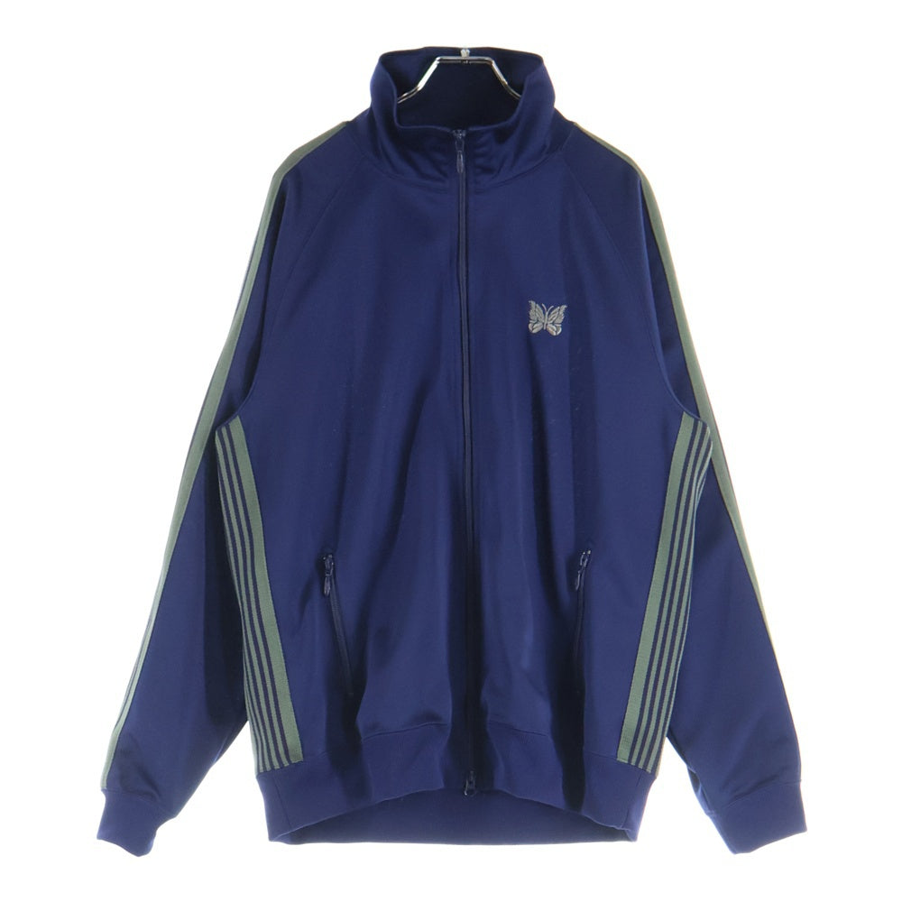 Needles(ニードルス) 21AW ×FREAKS STORE フリークス ストア別注 パピヨン刺繍 ジップアップ トラックジャケット ネイビー NS1600
