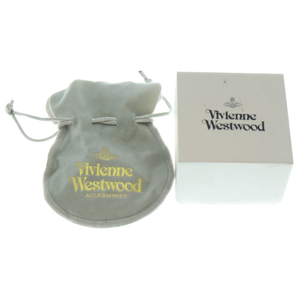 Vivienne Westwood(ヴィヴィアンウエストウッド) ラインストーン装飾 オーブ モチーフネックレス ピンク