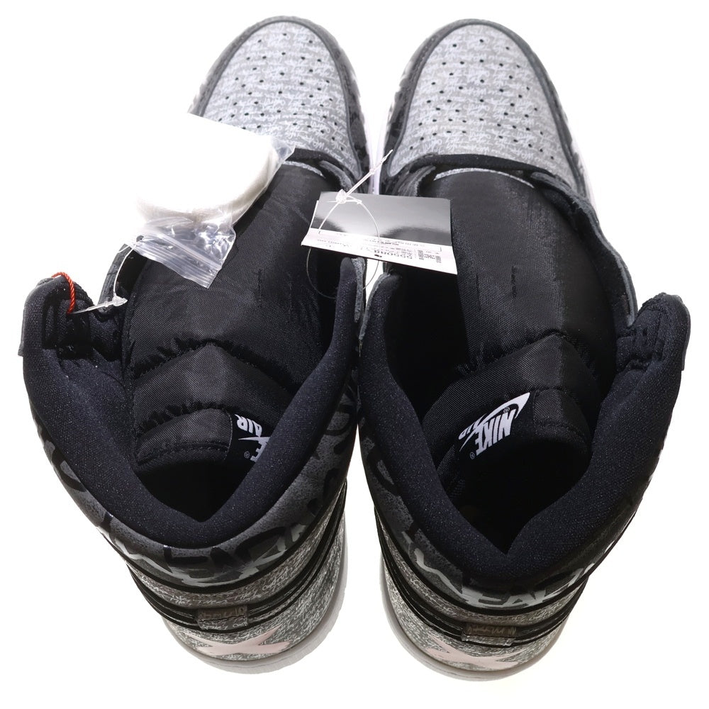 NIKE(ナイキ) AIR JORDAN 1 RETRO HIGH OG REBELLIONAIRE エアジョーダン1 リベリオネア ハイカットスニーカー グレー US14/32cm 555088-036