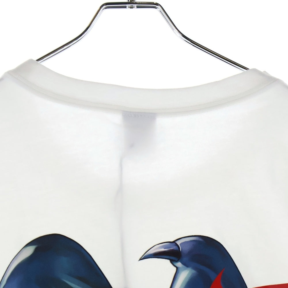 NIKE(ナイキ) ×Yu-Gi-Oh SOLO SWOOSH TEE ソロ スウォッシュ ロゴプリント クルーネック半袖Tシャツ カットソー ホワイト IO7985-100