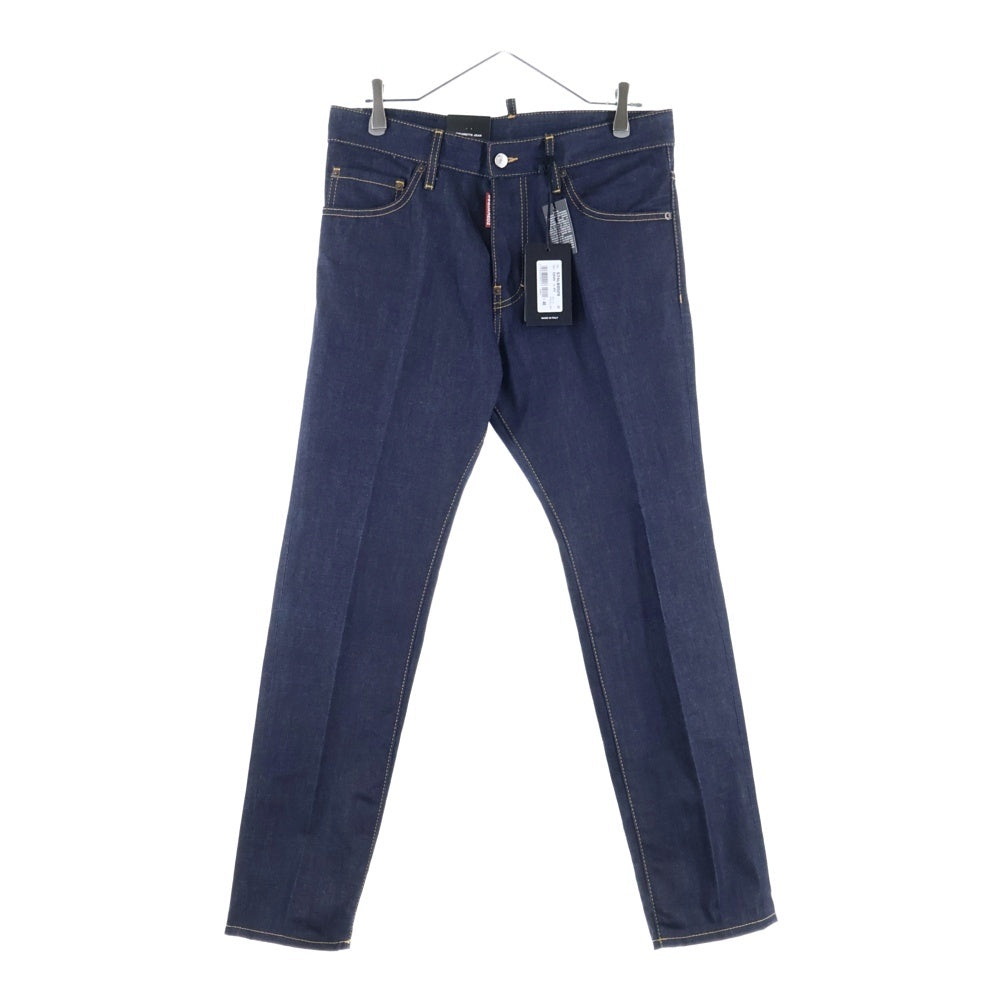 DSQUARED2(ディースクエアード) 19SS CIGARETTE JEAN シガレット スキニー デニムパンツ インディゴ S74LB0529 S30309