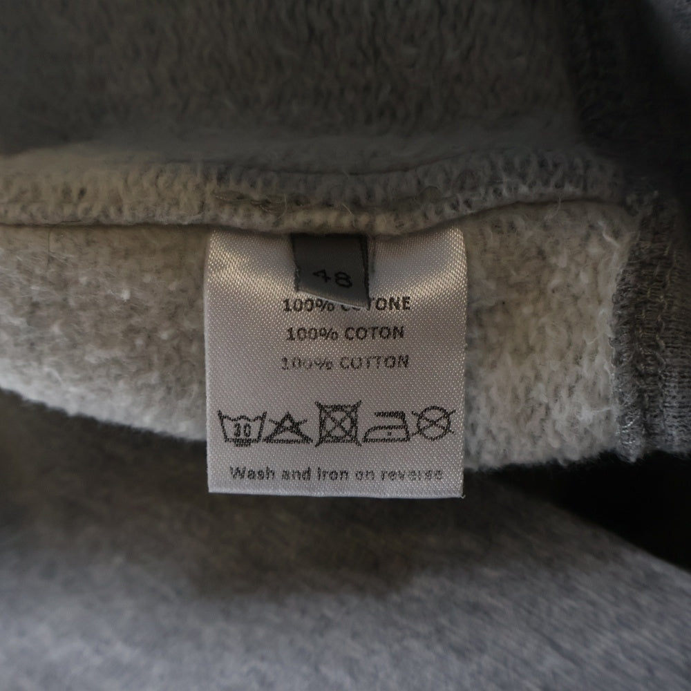 Dior HOMME(ディオールオム) BEE刺繍 スウェット ジップアップ パーカー フーディ グレー