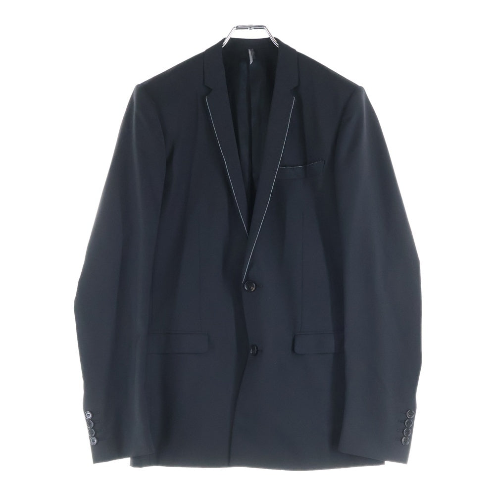 Dior HOMME(ディオールオム) 2B ウール テーラードジャケット ブラック 163C217A1559