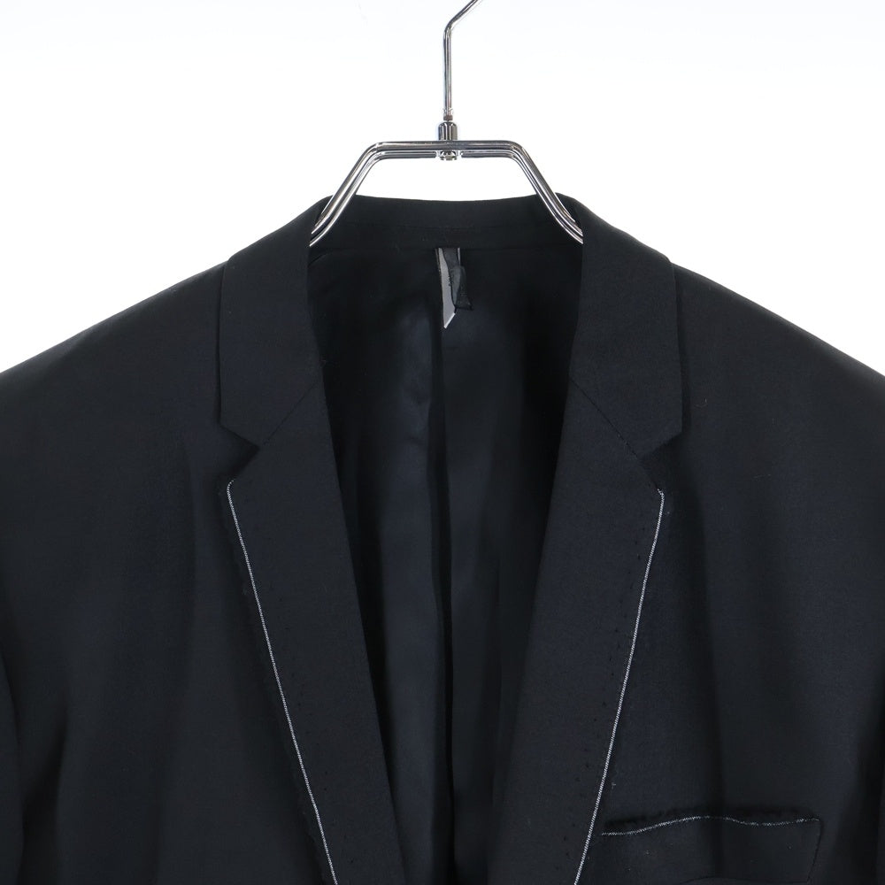 Dior HOMME(ディオールオム) 2B ウール テーラードジャケット ブラック 163C217A1559