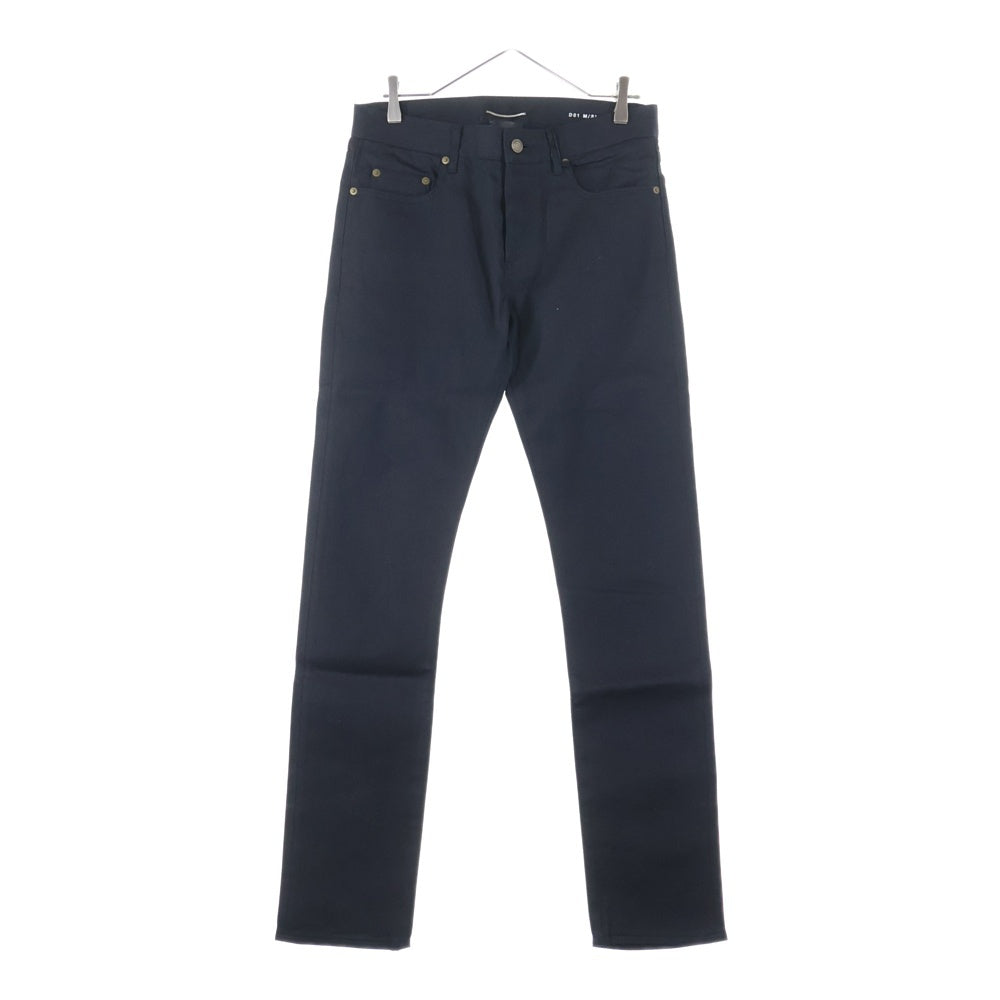 SAINT LAURENT PARIS(サンローランパリ) 14AW エディ期 D01 M/SL-LW ストレッチ スキニーパンツ ブラック 355531 Y859F