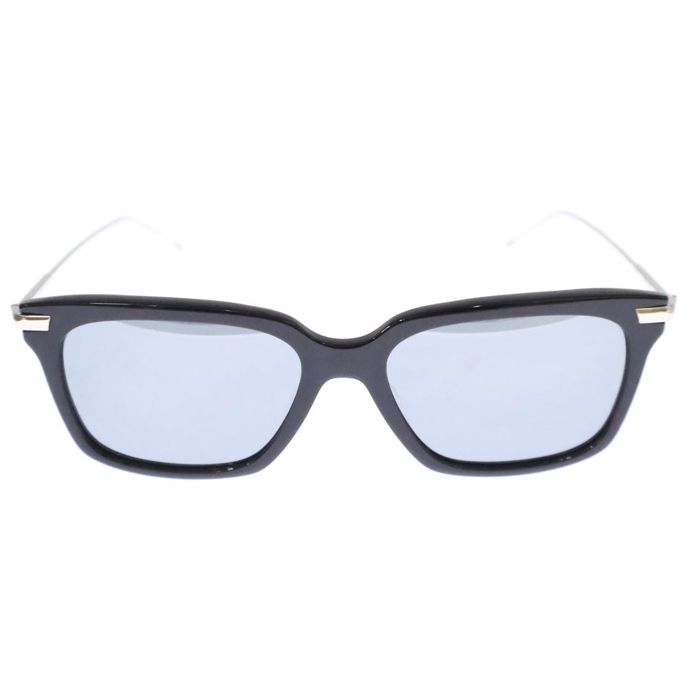 THOM BROWNE(トムブラウン) カラーレンズ ウェリントンフレーム サングラス アイウェア メガネ 眼鏡 ネイビー/シルバー TB-701