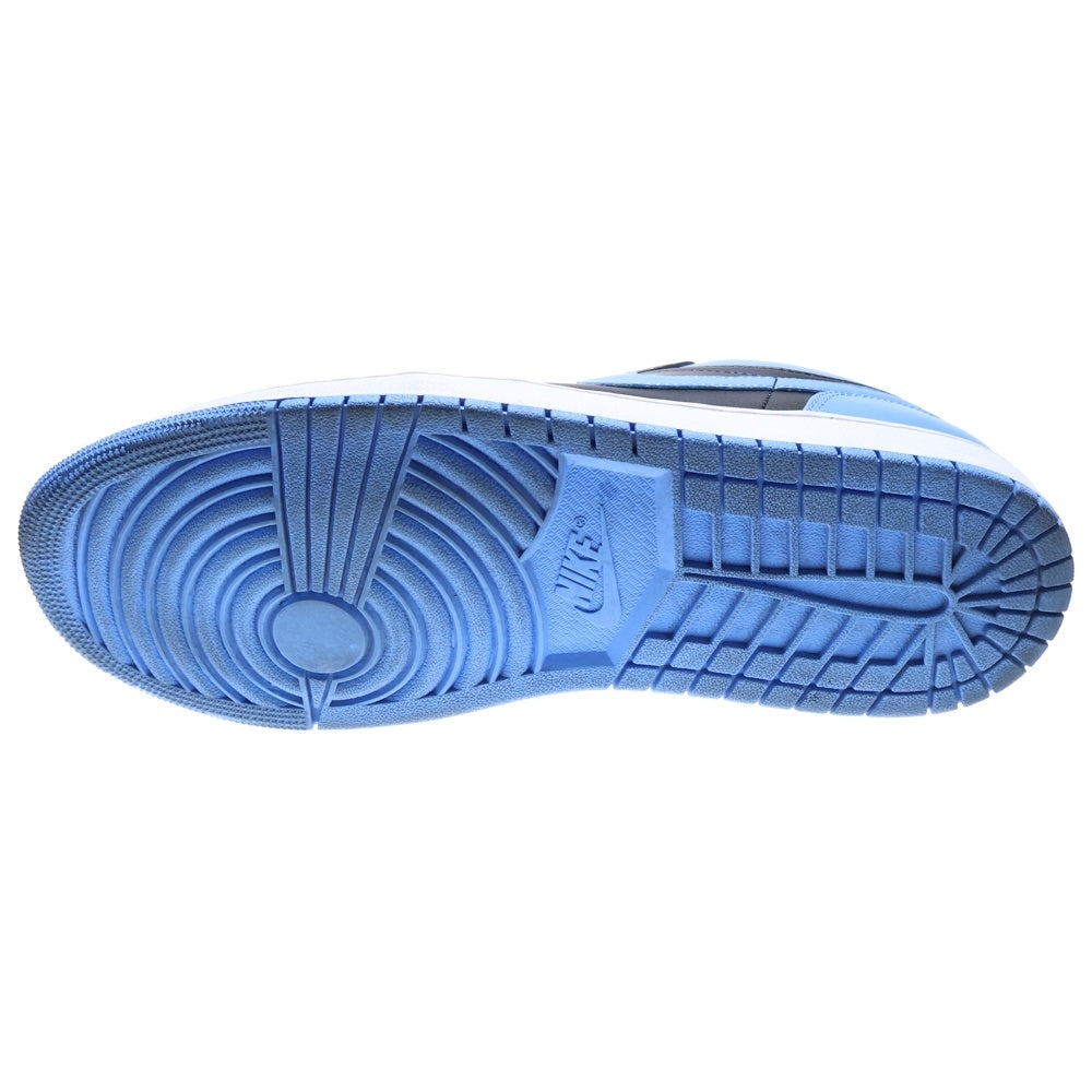 NIKE(ナイキ) AIR JORDAN 1 LOW UNIVERSITY BLUE エアジョーダン1 ローカットスニーカー シューズ ユニバーシティブルー ブラック/ブルー US10.5/28.5cm 553558-041