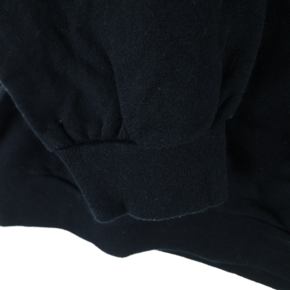 CELINE(セリーヌ) Sweat Pullover Parka トリオンフ カシミア混 スウェットプルオーバーパーカー ブラック 2Y35D450I
