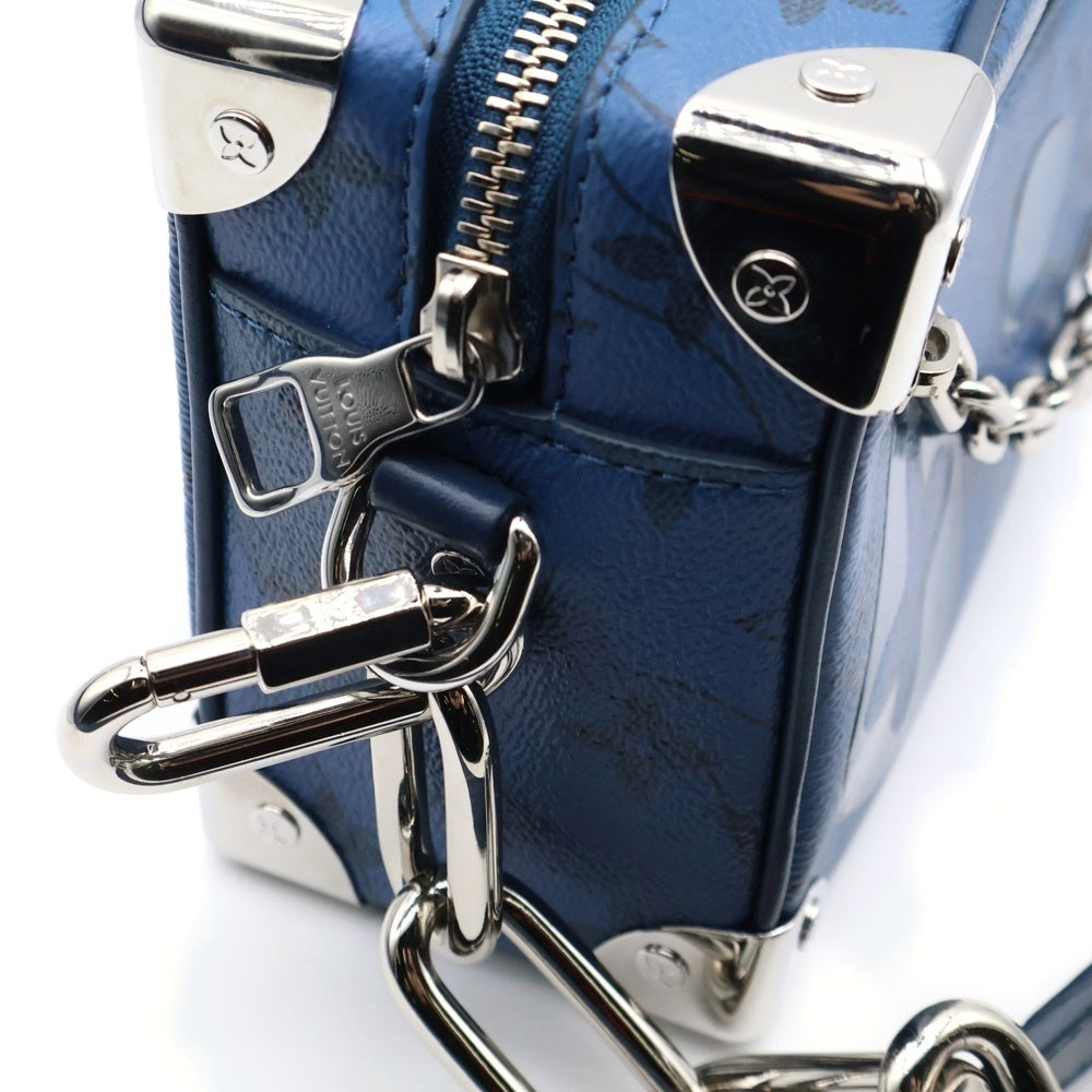 LOUIS VUITTON(ルイヴィトン) LV ソフトトランク アクアガーデン ショルダーバッグ ブルー M22588/RFID