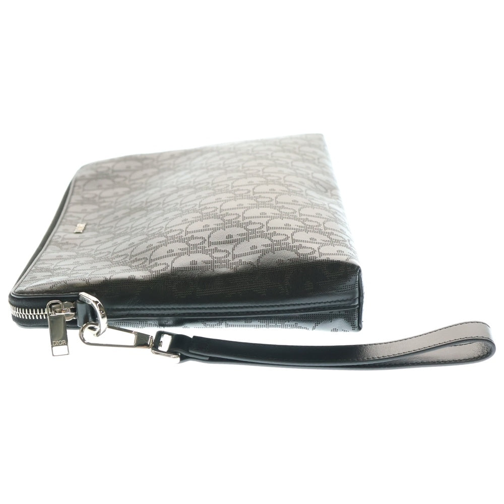 DIOR(ディオール) ギャラクシー オブリークトロッター クラッチバッグ ネイビー