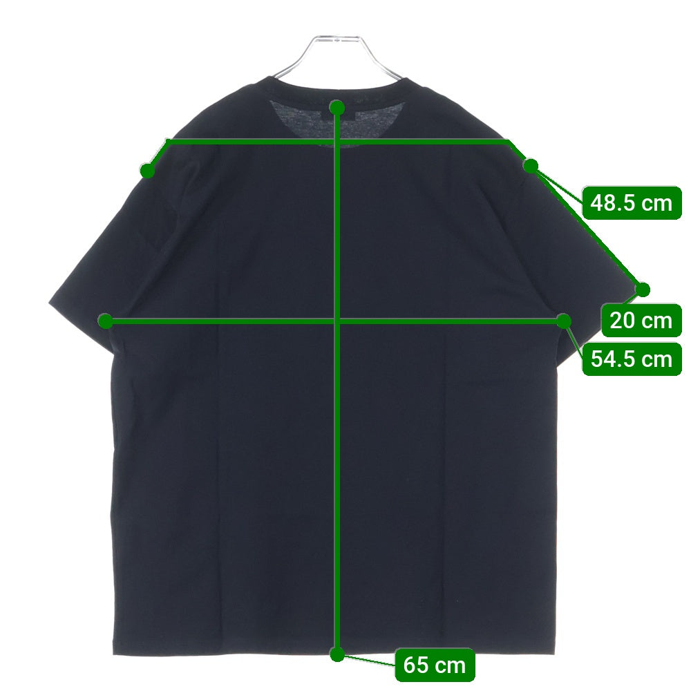CELINE(セリーヌ) Logo Studs S/S Tee ロゴスタッズ 半袖Tシャツ ネイビー/レッド 2X49F671Q