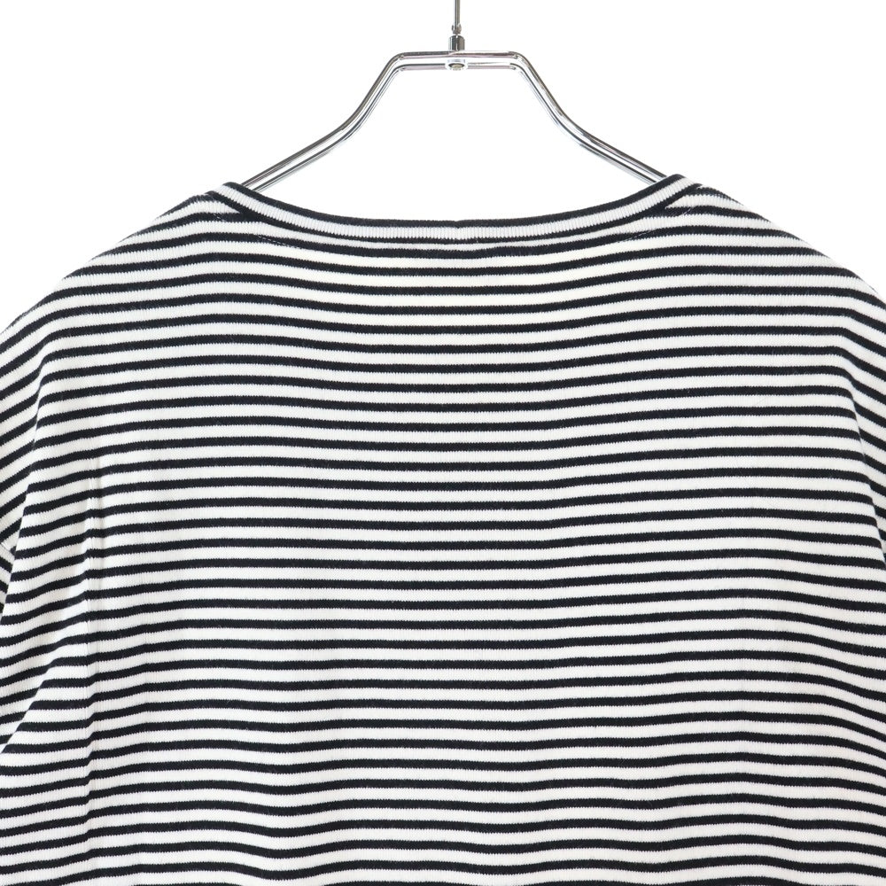 CELINE(セリーヌ) Border L/S Tee ボーダー長袖Tシャツ ロンT ホワイト/ブラック 2X276545F