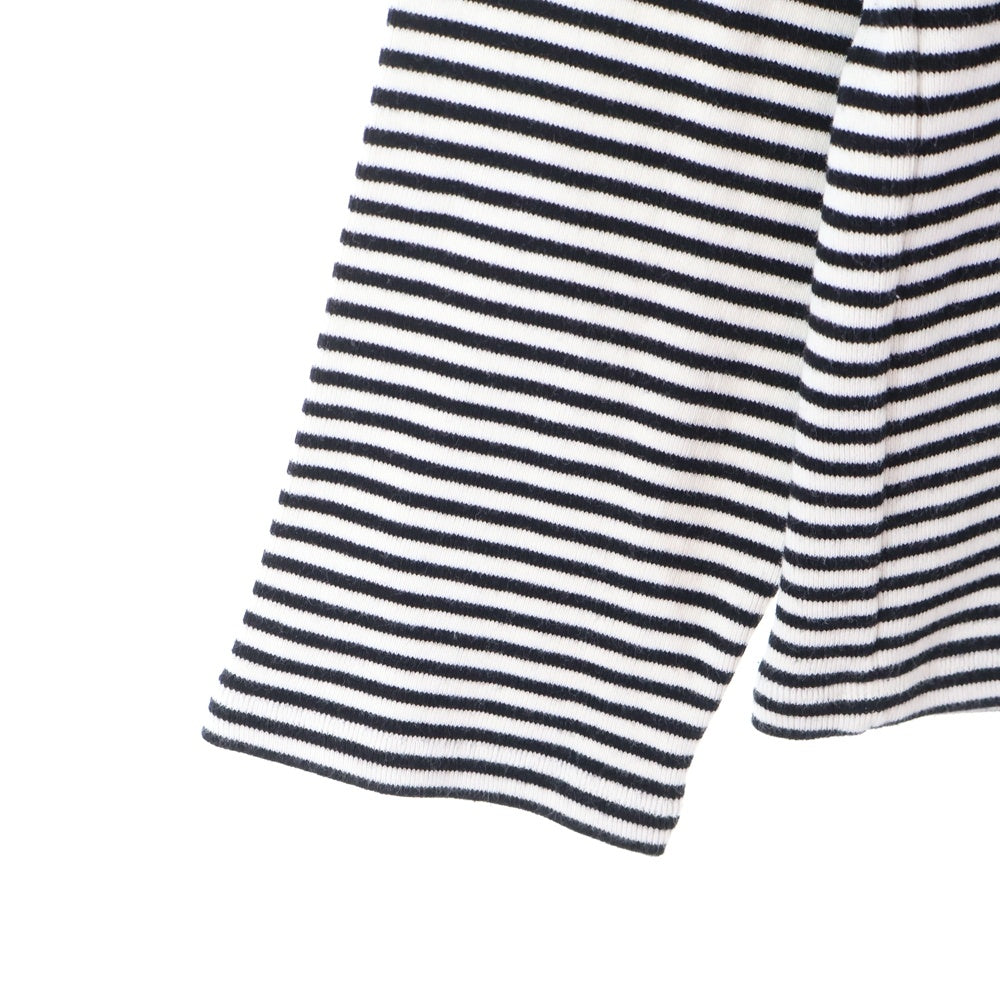 CELINE(セリーヌ) Border L/S Tee ボーダー長袖Tシャツ ロンT ホワイト/ブラック 2X276545F