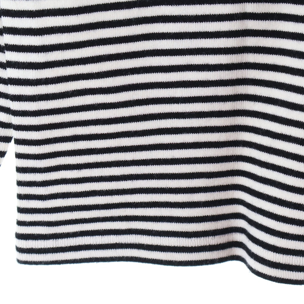 CELINE(セリーヌ) Border L/S Tee ボーダー長袖Tシャツ ロンT ホワイト/ブラック 2X276545F