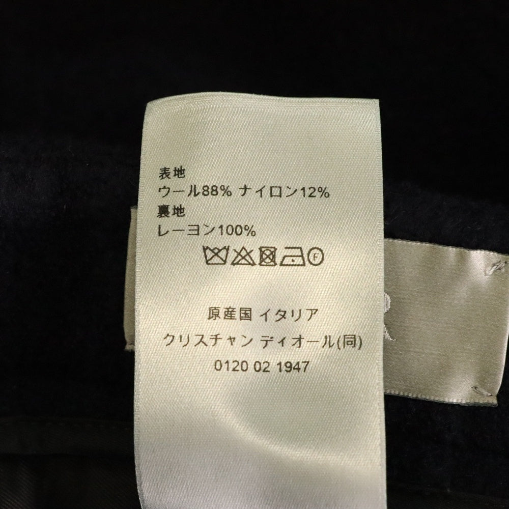 DIOR(ディオール) Wool Slacks Pants ウール センタープレス スラックスパンツ ネイビー 343C130B0848
