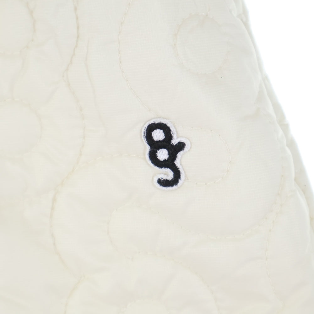 8G SHOOT(エイジシュート) LOGO PATTERN QUILTING PANTS ロゴパターン キルティング パンツ ホワイト 8G23-021