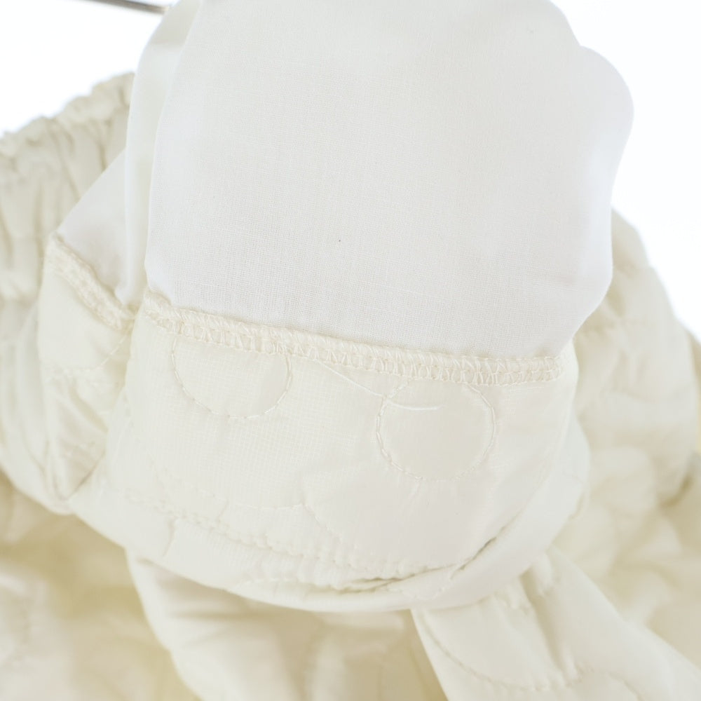 8G SHOOT(エイジシュート) LOGO PATTERN QUILTING PANTS ロゴパターン キルティング パンツ ホワイト 8G23-021