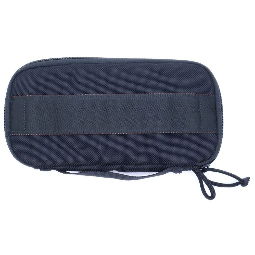 BRIEFING(ブリーフィング) TRIP CASE L ロゴパッチ トリップ パスポートケース ブラック BRM181617010001