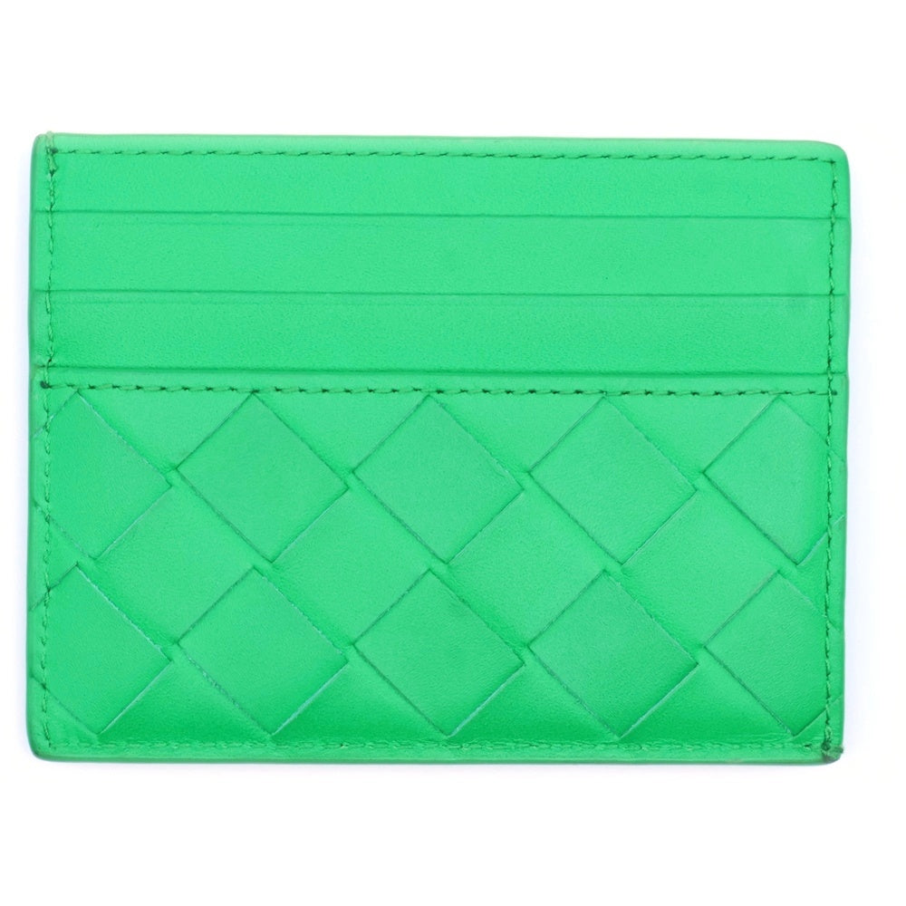 BOTTEGA VENETA(ボッテガヴェネタ) イントレチャート クレジット カードケース グリーン 635042
