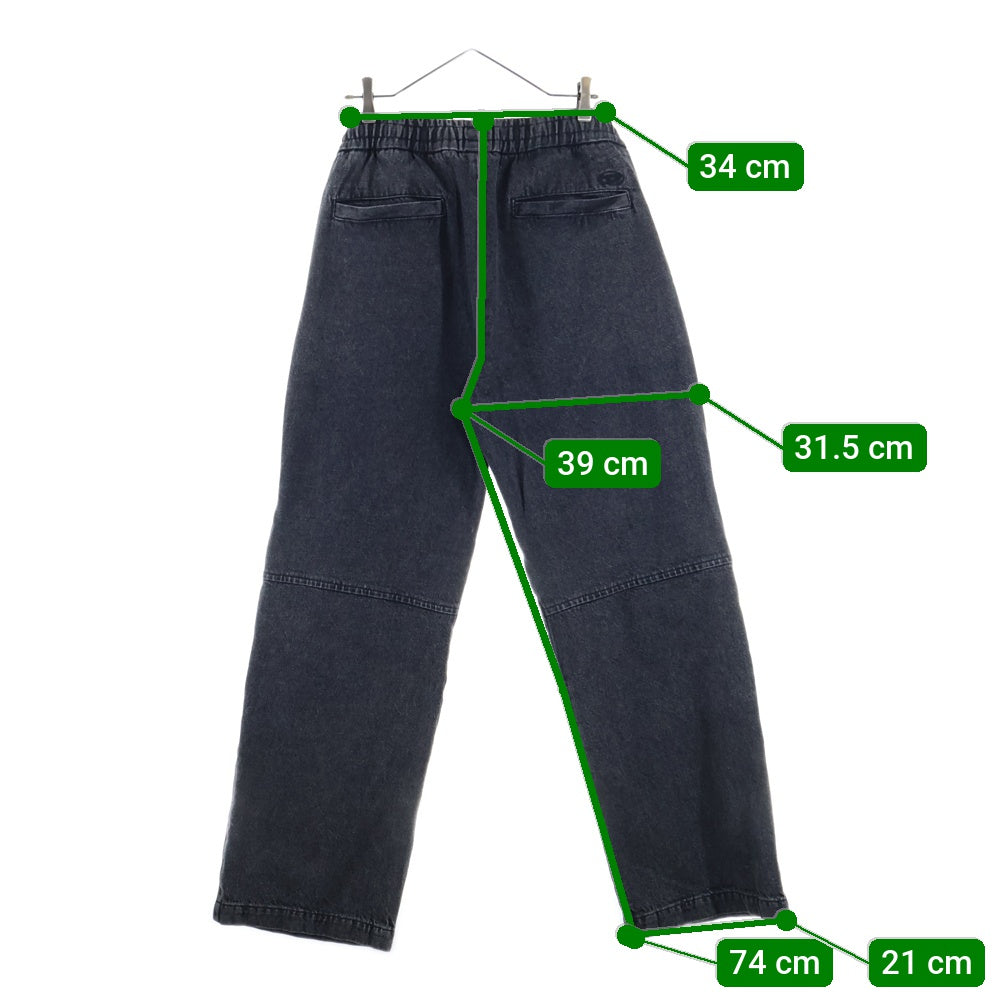 DIESEL(ディーゼル) D-BAERTSON-S ワイド デニム カーゴ ロングパンツ ブラック A14994