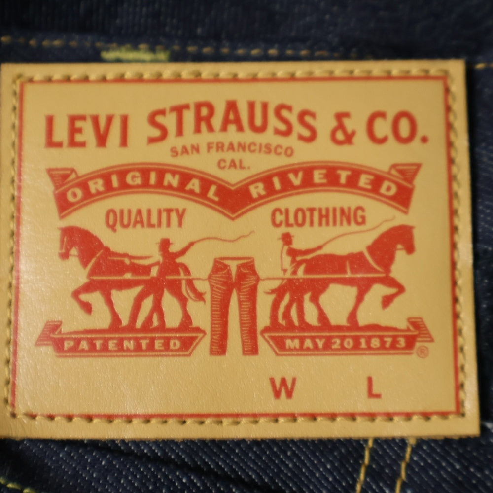 JUNYA WATANABE COMME des GARCONS(ジュンヤワタナベ コムデギャルソン) 24SS AD2023 ×Levi's リーバイス 再構築 セルビッチ パッチワーク デニムパンツ インディゴ WM-P201